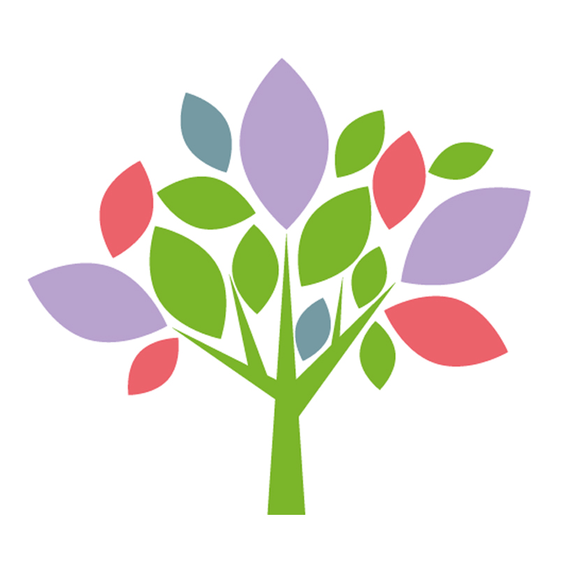 Icona vettoriale che rappresenta un albero per indicare i prodotti inVerde dedicati a orto, giardino, terrazze e spazio outdoor